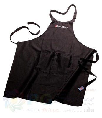 Kenwood grembiule nero originale lavabile 75x79cm - Idea regalo per la cucina