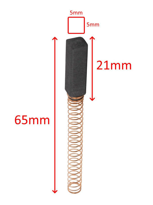Quick Mill carboncino spazzola motore 65mm originale per grattugia 0148 0149