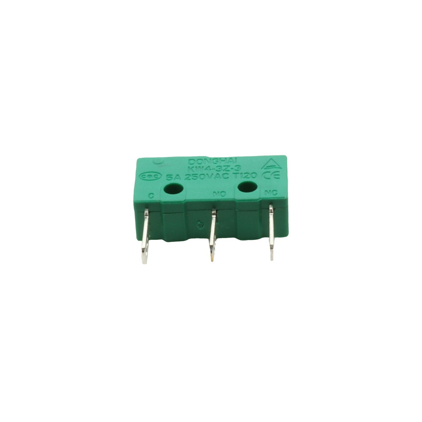 Micro switch interruttore Donghai KW4 3Z 3 250V 5A 3 mini faston NC NO Polti