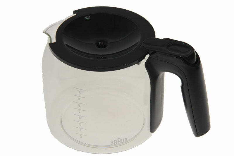 Braun caraffa 10 coperchio macchina caffè a filtro PureEase 3108 KF3100 KF3120