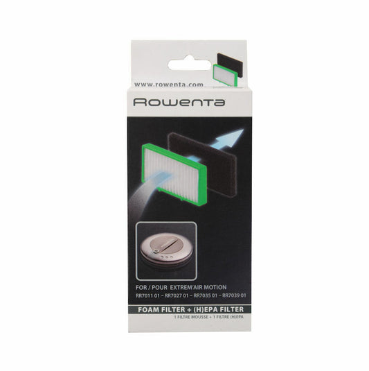 Rowenta kit filtro hepa + spugna robot aspirapolvere Extreme Air Motion RR70