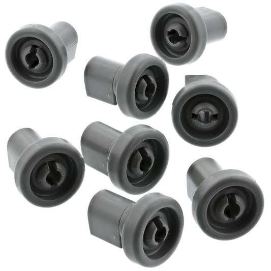 8x Ruote cesto alto lavastoviglie Electrolux Rex AEG ESF ESI ESL F44 PDV TP TT