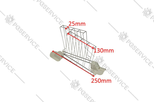 Ariete pinze supporto gabbia 130mm toast tostapane tostafette Vintage 155 0155