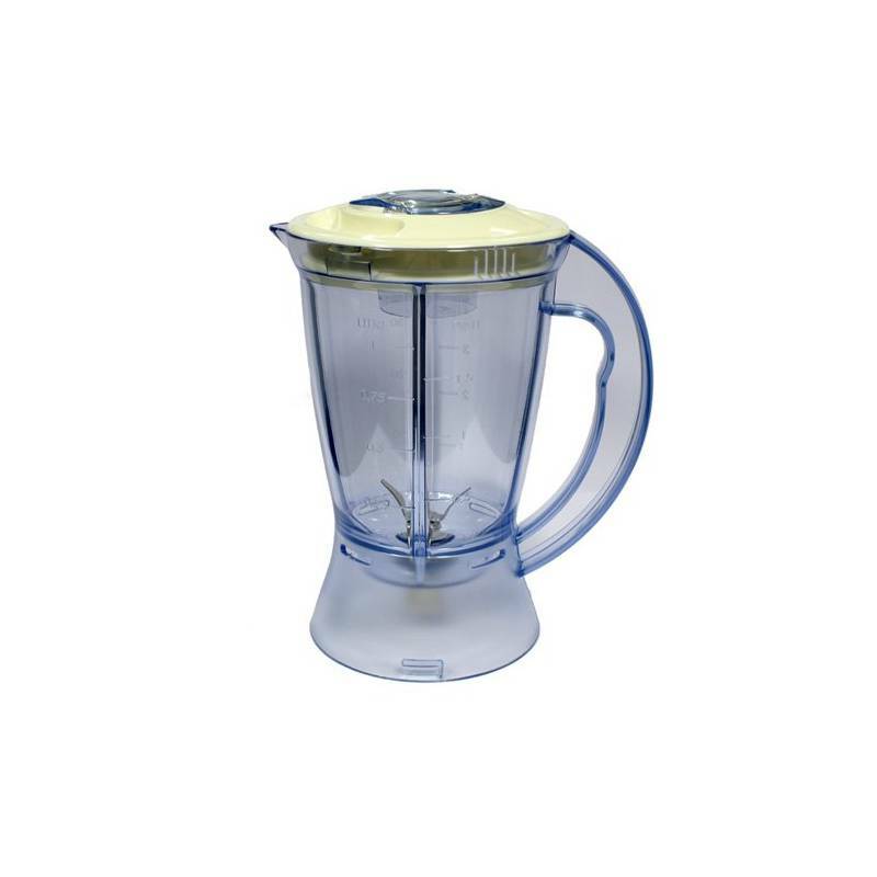 Moulinex caraffa bicchiere plastica tappo lama giunto frullatore Optiblend 2000