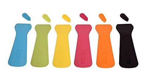 Tefal kit 6 palette spatole colorate Raclette Pietra Ollare PR3011 RE12 RE13 RE