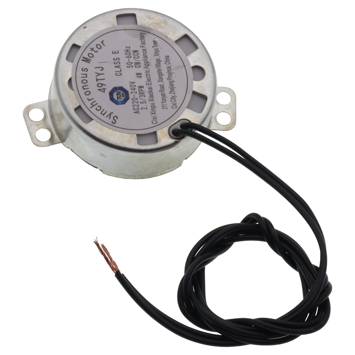 Ariete motore motoventilatore Synchronous 49TYJ 220V 4W ventilatore Ciclope 807