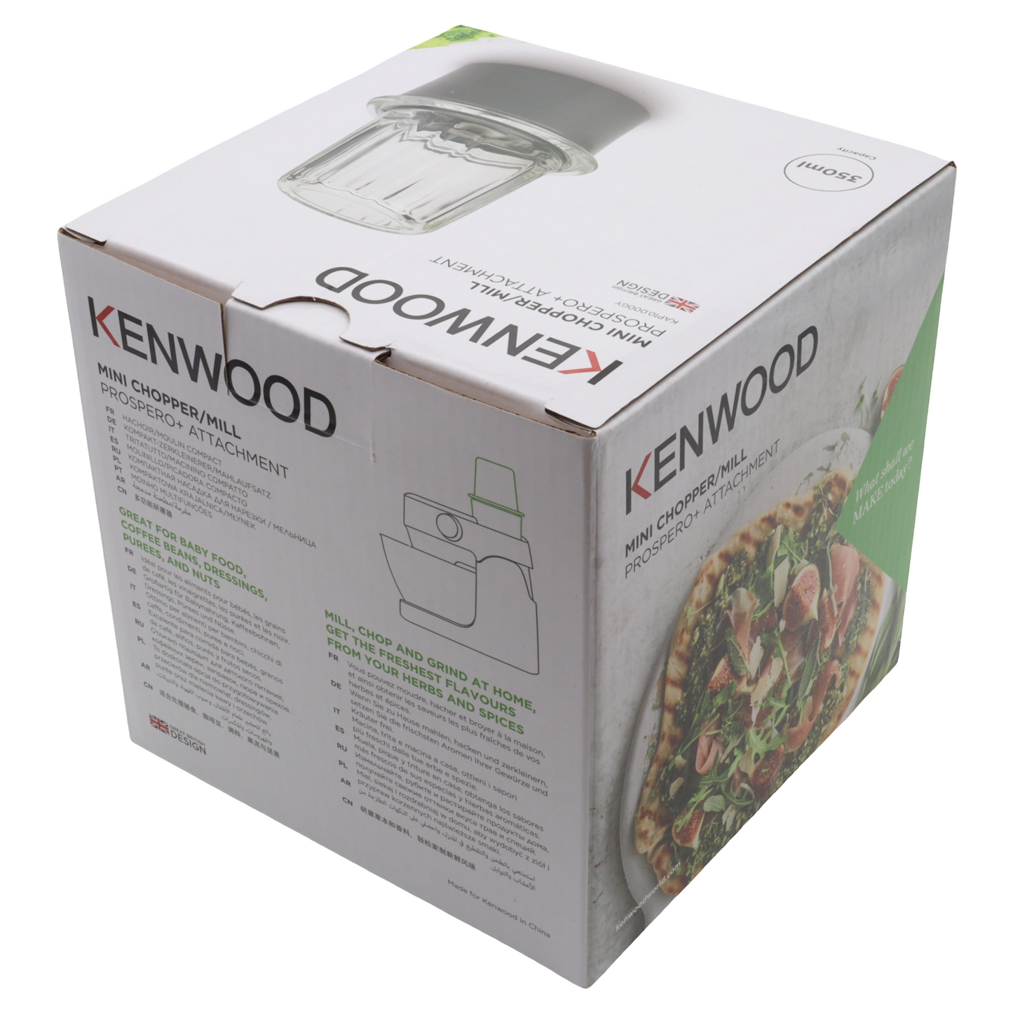 Kenwood accessorio tritatutto KAP10 vetro planetaria Prospero+ Plus KHC29 KHC29