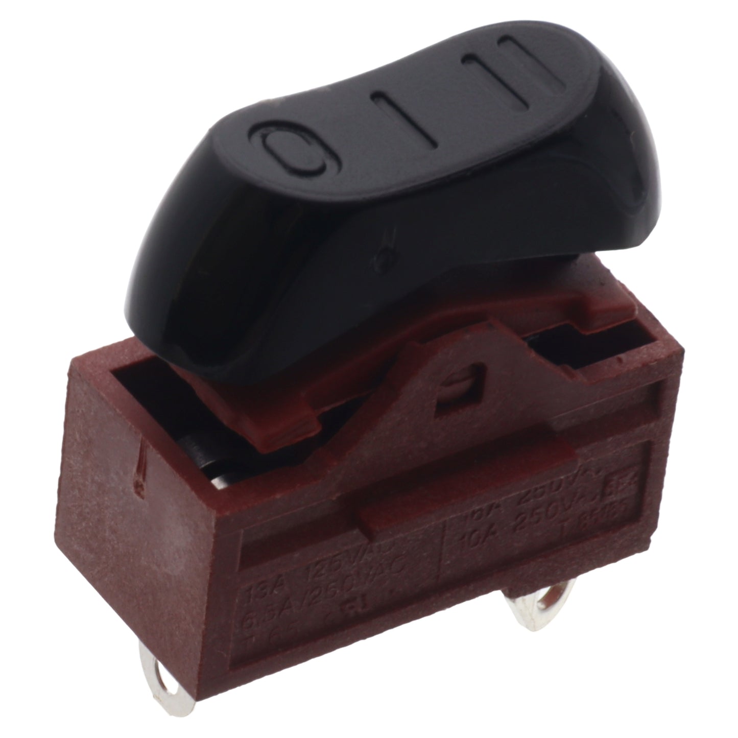 Gammapiù interruttore 0 I II nero 230V phon asciugacapelli Vip Elmot 001 X1 Speed