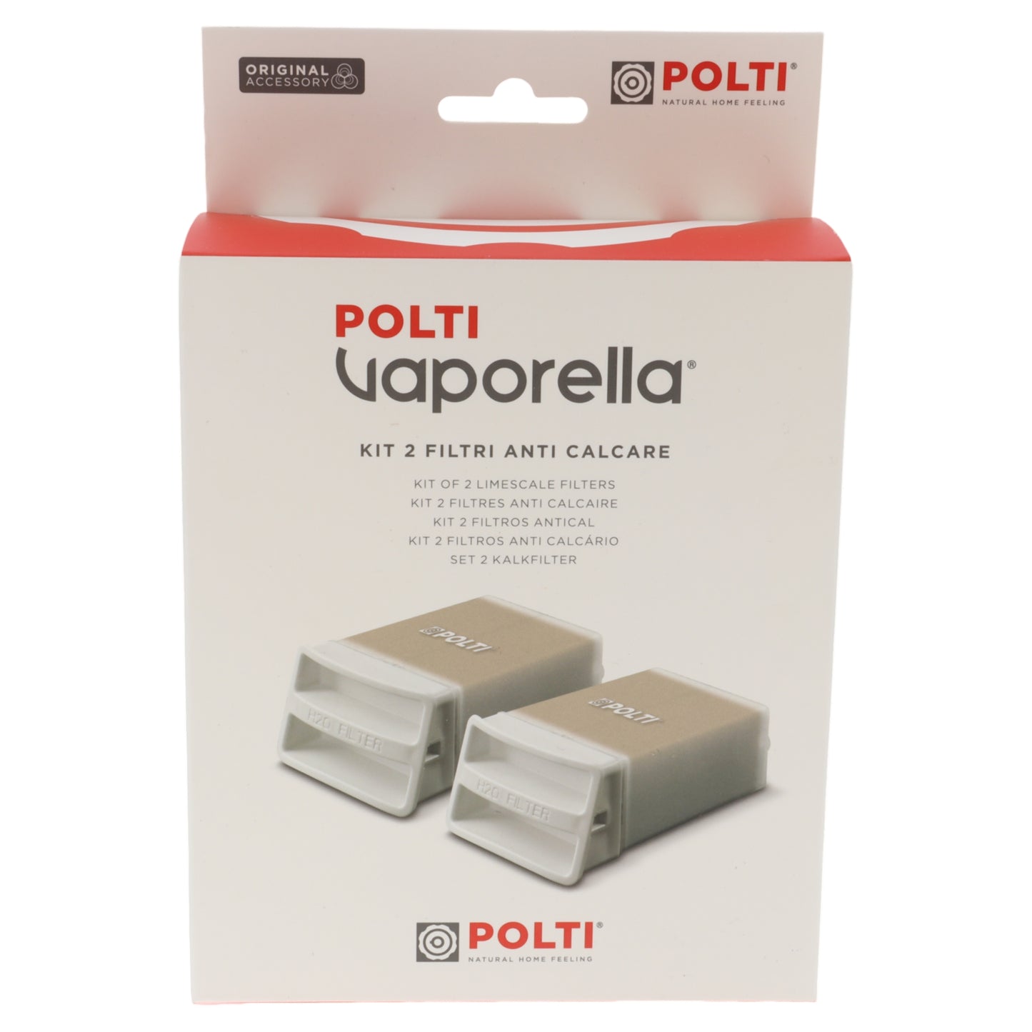 Polti 2x filtro acqua anticalcare ferro stiro Vaporella Instant VI50 50.40 50.2