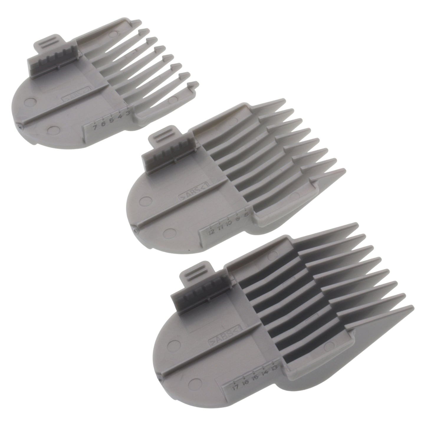 Rowenta pettini grigi da 3mm a 17mm da capelli per rasoio Selectium TN9460
