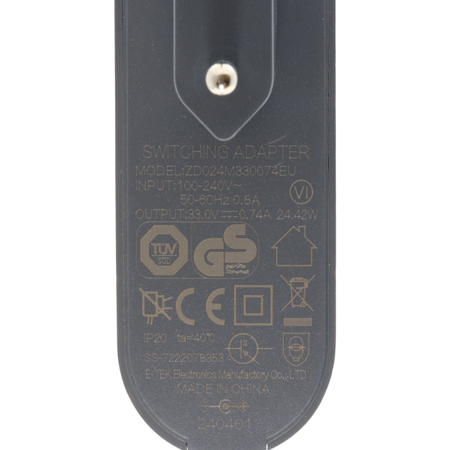Rowenta caricabatterie caricatore scopa aspirapolvere XForce 12.60 13.60 14.80
