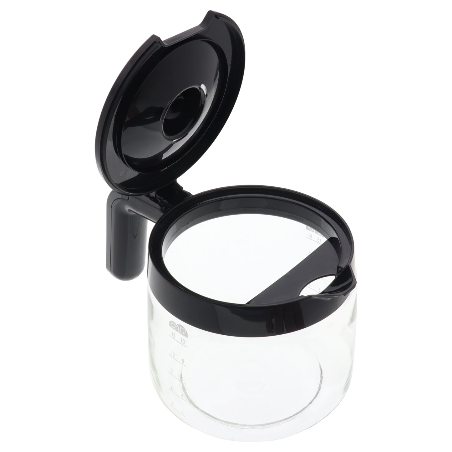 Delonghi caraffa vetro 15 tazze coperchio macchina caffè ICM15240 ICM15250