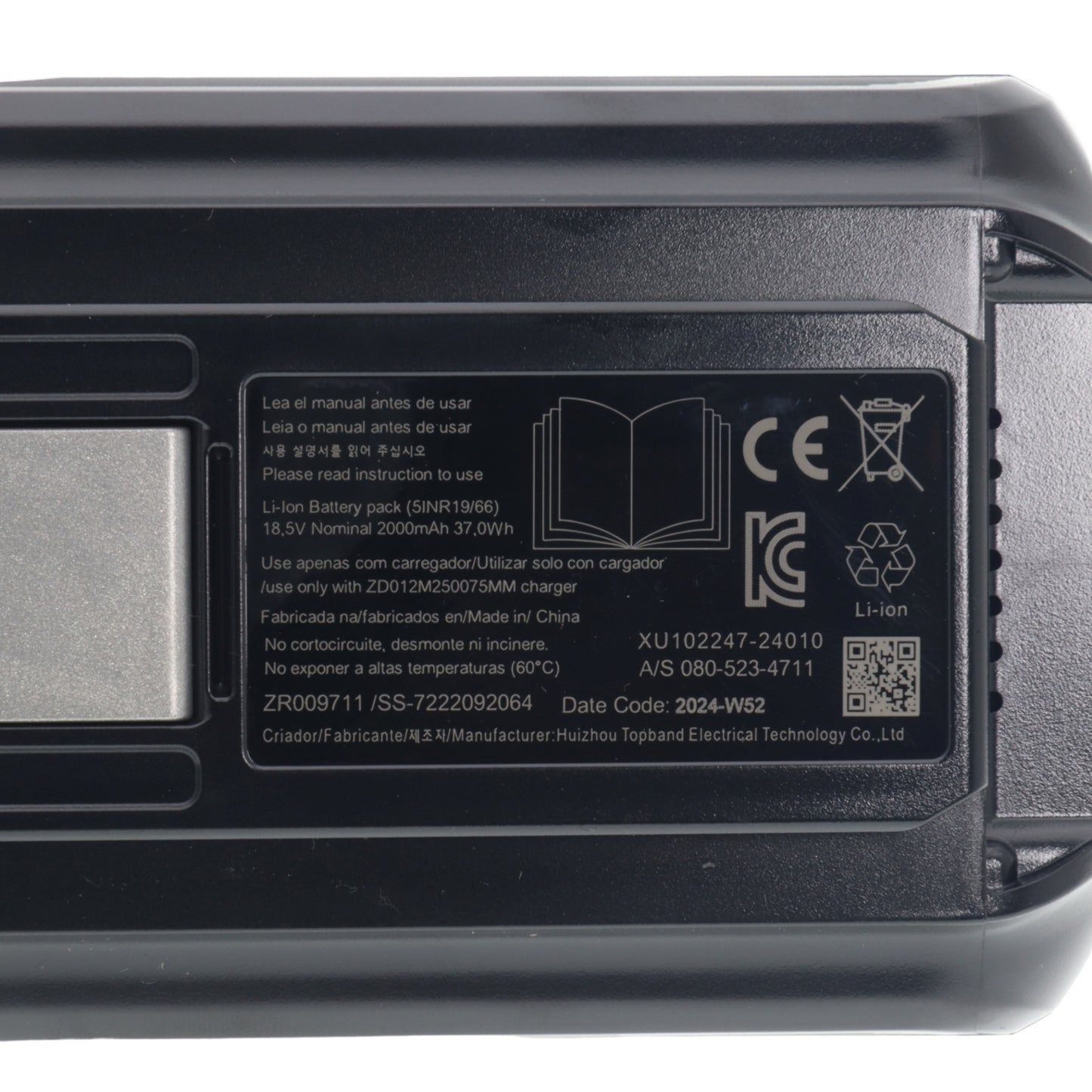 Rowenta batteria 18.5V scopa aspirapolvere XForce Flex 9.60 RH20 RH20C RH2098 RH20C4
