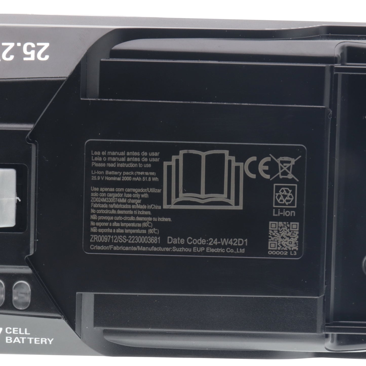 Rowenta batteria 25.9V scopa aspirapolvere XForce Flex 12.60 RH98A RH98C TY98A TY98C
