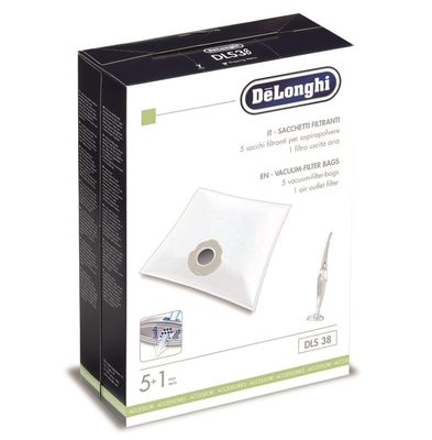 Delonghi 5 sacchetti DLS38 per Colombina Tabata XL2070 XL2075 XL2090 XL2095