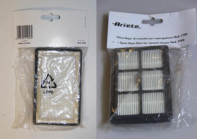Ariete filtro HEPA posteriore per aspirapolvere Eco Power 2788 2788/2 VC2788