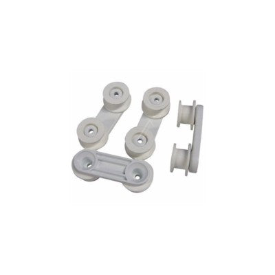 Electrolux Rex AEG kit supporti ruote cestello ORIGINALI lavastoviglie FAV BW ESI