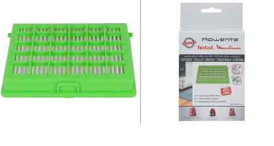Rowenta filtro hepa lavabile per aspirapolvere serie Compacteo, City Space, Compacteo Ergo  RO17 RO24