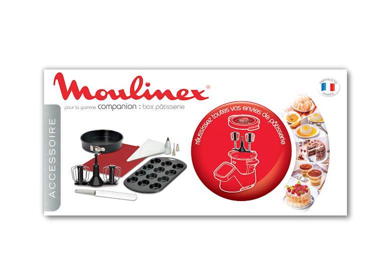 Moulinex nuovo accessorio kit pasticceria Cuisine Companion CuCo HF800 HF900