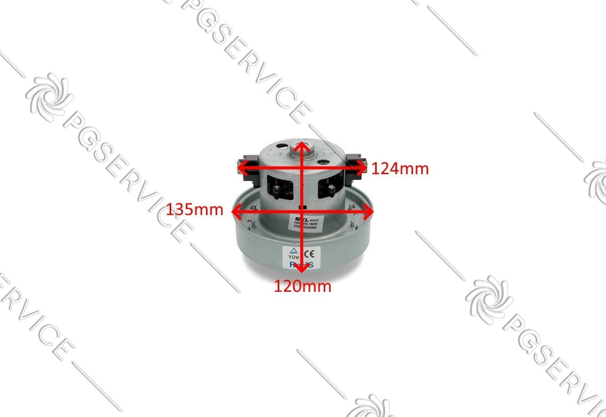 SKL motore 1800W 230V 120mm per aspirapolvere Samsung SC41 SC52 SC84 VCC52 VCC78