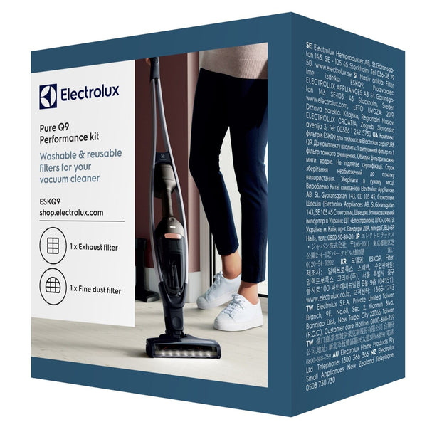 Electrolux AEG kit filtri HEPA scopa aspirapolvere Pure Q9 QX9 PQ91 AS62 ES62 QX