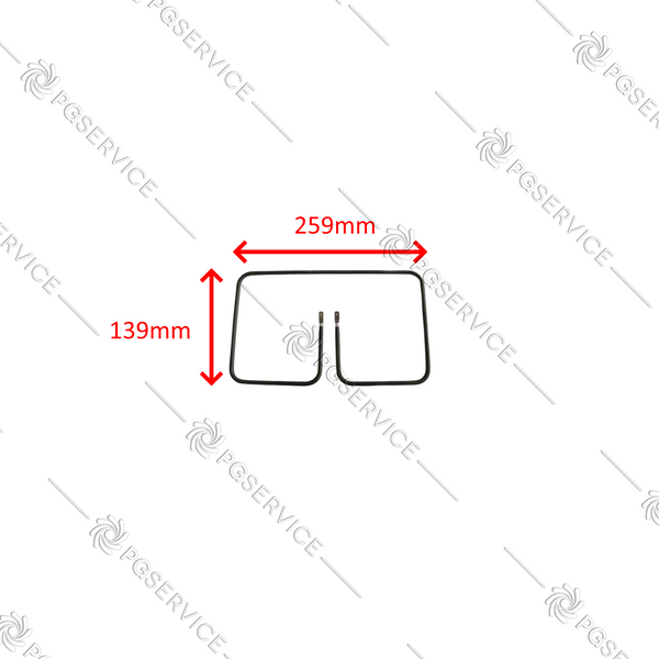 Delonghi resistenza piastra bistecchiera Grigliatutto Happy Gril Ciack HG12 CG1