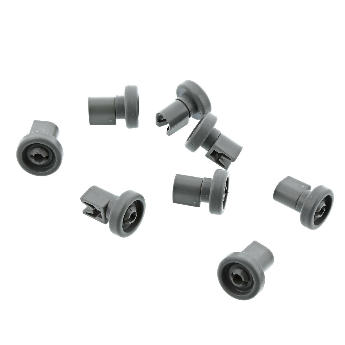 8x Ruote cesto alto lavastoviglie Electrolux Rex AEG ESF ESI ESL F44 PDV TP TT