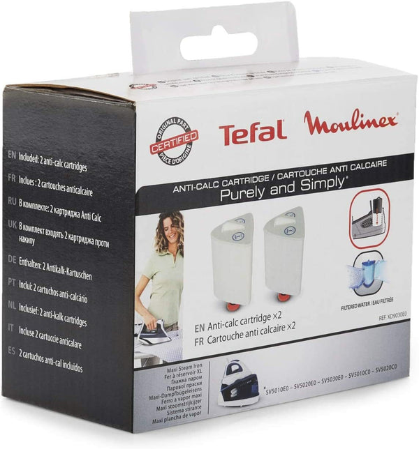 Rowenta Tefal filtri acqua anti calcare ferro stiro Fasteo Liberty Easy Steam SV60 VR50 VR70