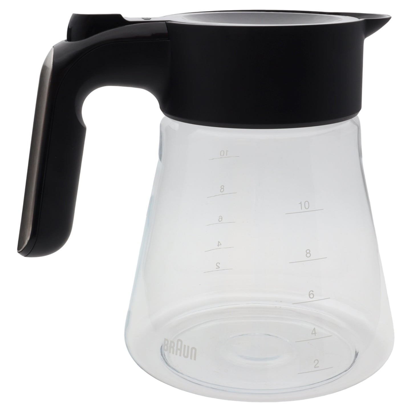 Braun caraffa vetro coperchio 10 tazze macchina caffè MultiServe KF901 KF9150