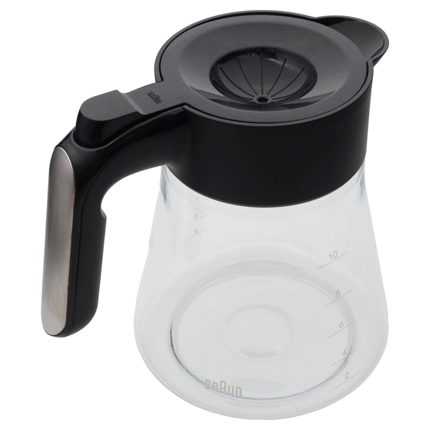 Braun caraffa vetro coperchio 10 tazze macchina caffè MultiServe KF901 KF9150