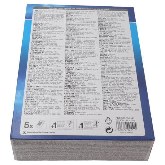 Menalux 1900 5x sacchi microfibra aspirapolvere Severin Solac Trisa Ufesa Vitek