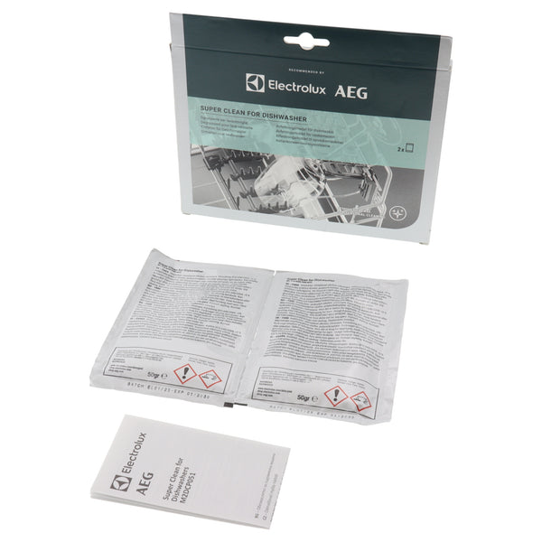 Electrolux 2x polvere Super Clean sgrassante sanificante per lavastoviglie potente