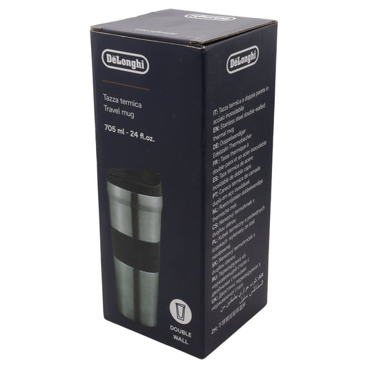 Delonghi tazza termica doppia parete acciaio 705ml macchina caffè Eletta Explor