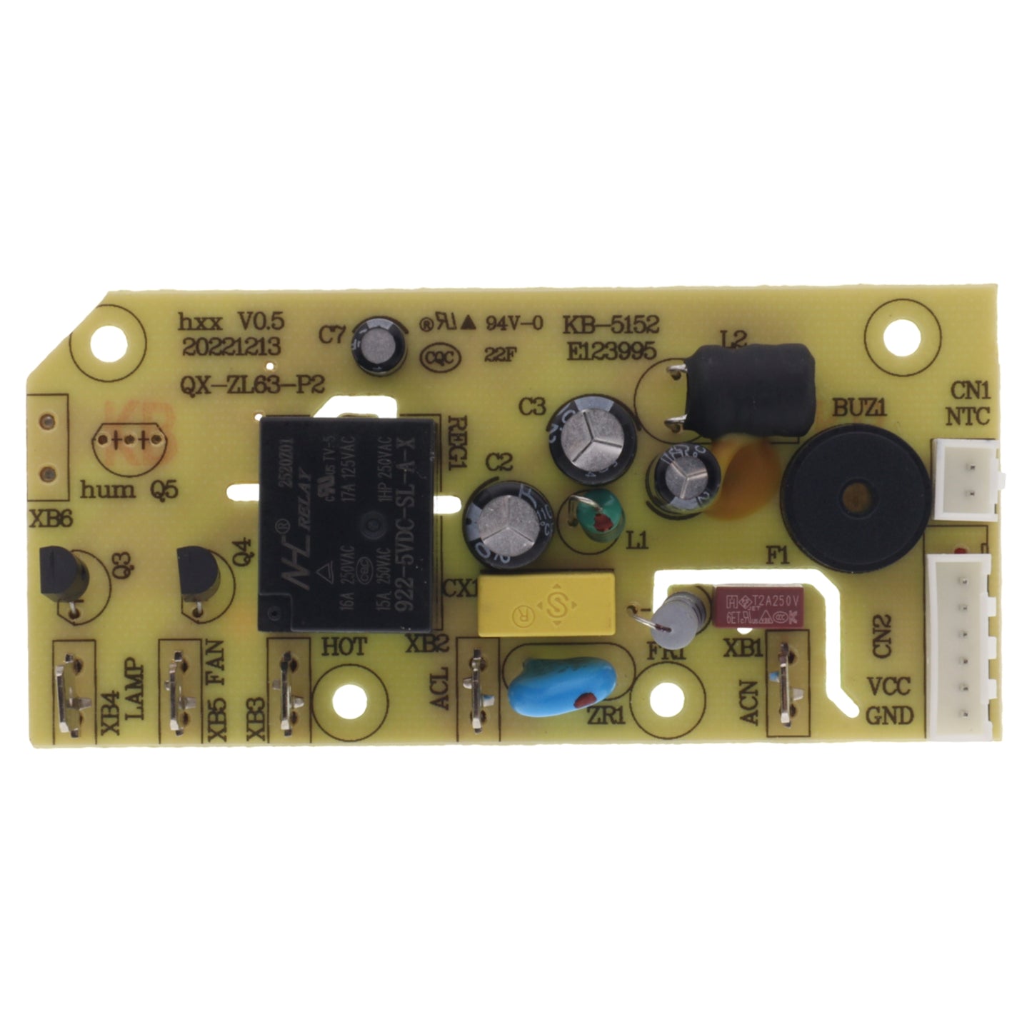 Scheda elettronica PCB 230V per friggitrice ad aria Ariete Grill 4L 4633 - AS00008215
