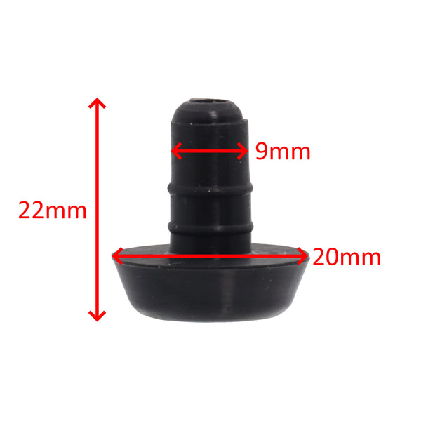 Ariete 4x piedi gommini supporto 22mm grattugia Gratì Superior 449 452