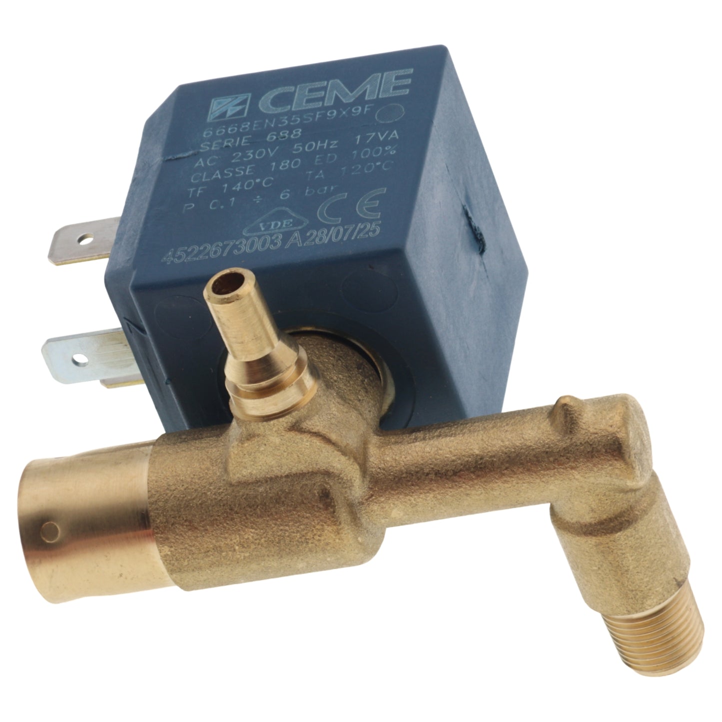 Elettrovalvola bobina per ferro da stiro Rowenta DG8561 DG8570 DG8580 DG8960