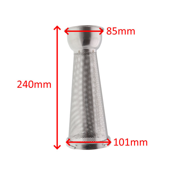 Tre Spade filtro cono setaccio 1.5mm passapomodoro Big 40 80 F17500 F16000 F19200