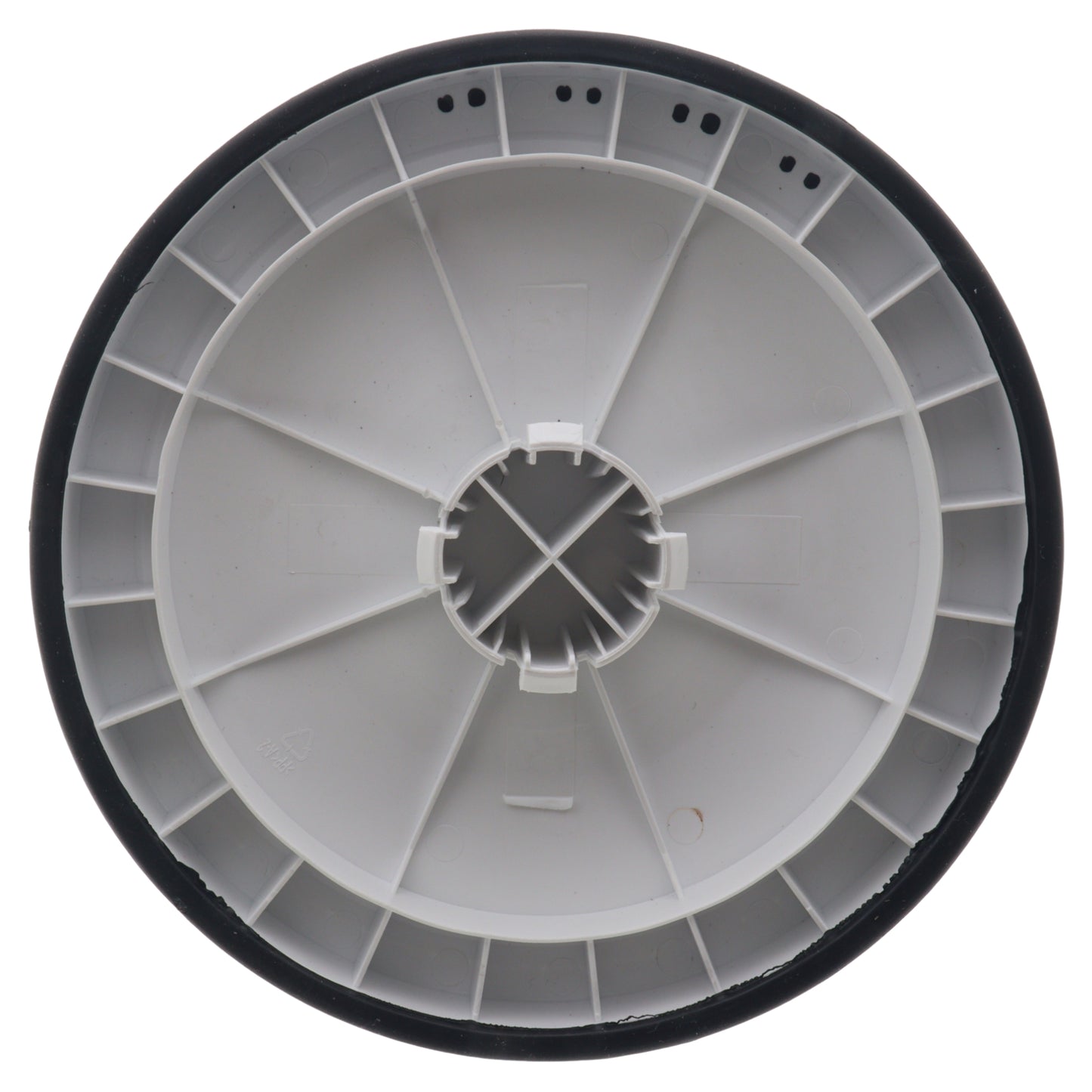Ruota posteriore 165mm per Vaporetto Polti Smart 100 110 Eco 120 - M0S11663