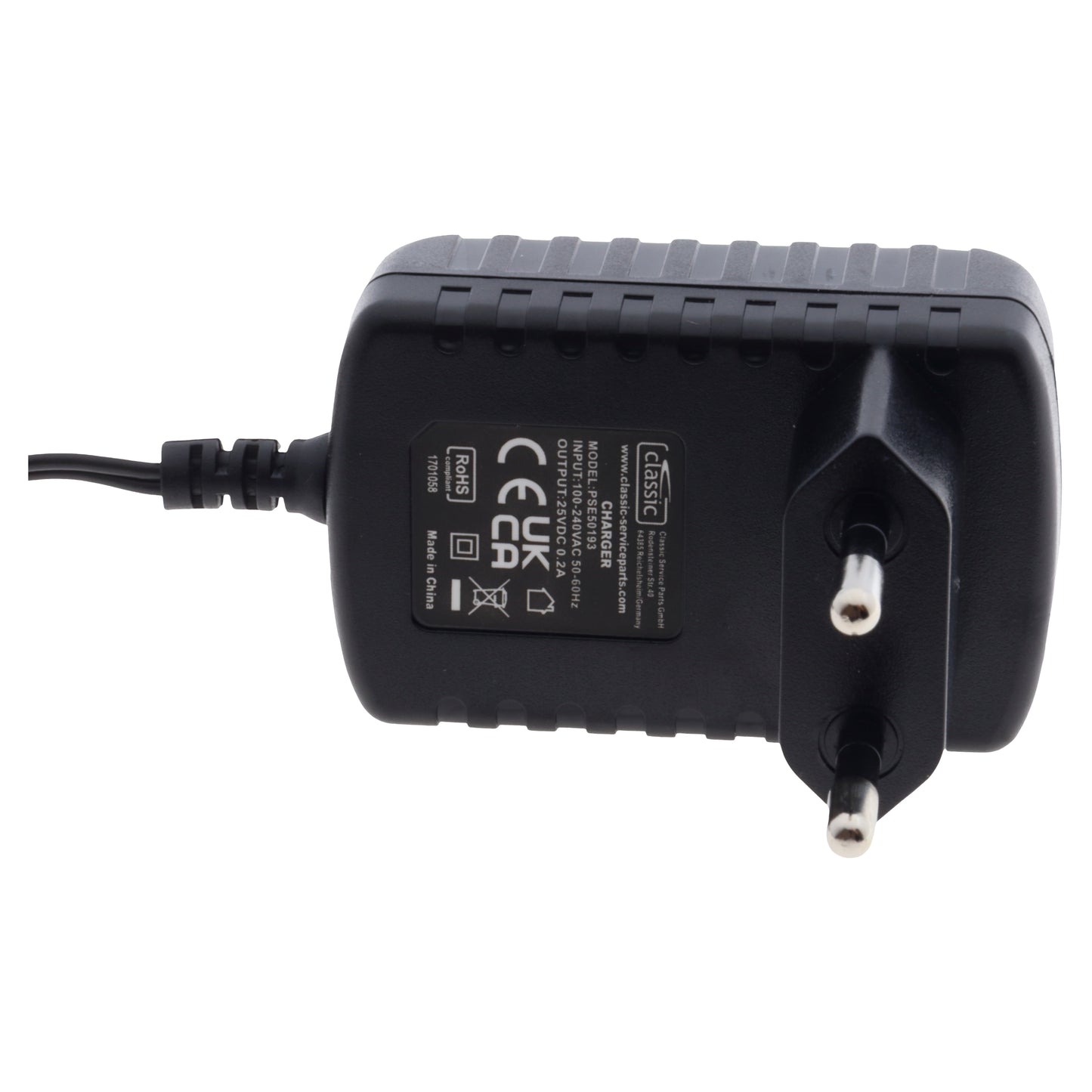 Carica batterie alimentatore per scopa Hoover Athen ATL18BS ATN18BG ATL30GS/1