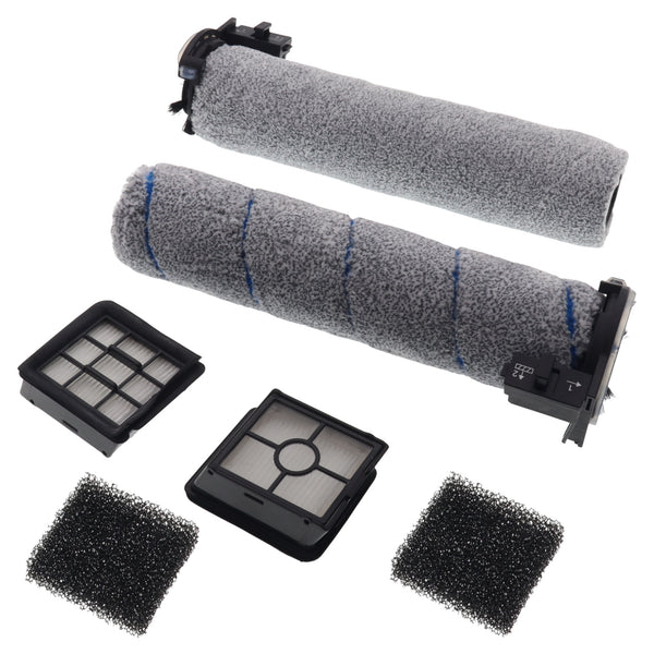 Rowenta kit rulli filtri scopa lavasciuga X-Clean 4 GZ5035 GZ5036 GZ5037 GF5035